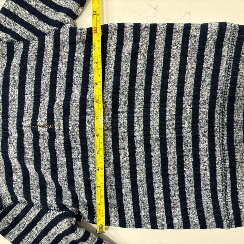 Striped Navy and Gray Kids Top